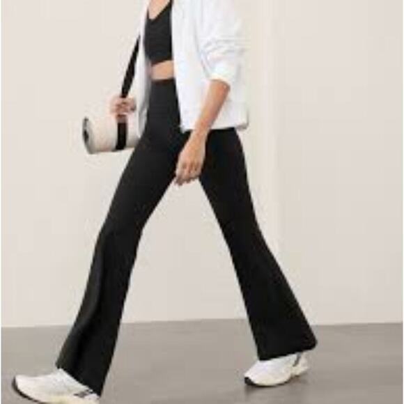 Athleta Elation Flare Pant // Black Size: S/P - Picture 1 of 8